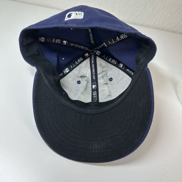Tampa Bay Rays 2008 World Series New Era Hat MLB Official On-Field Cap Baseball - Picture 6 of 8
